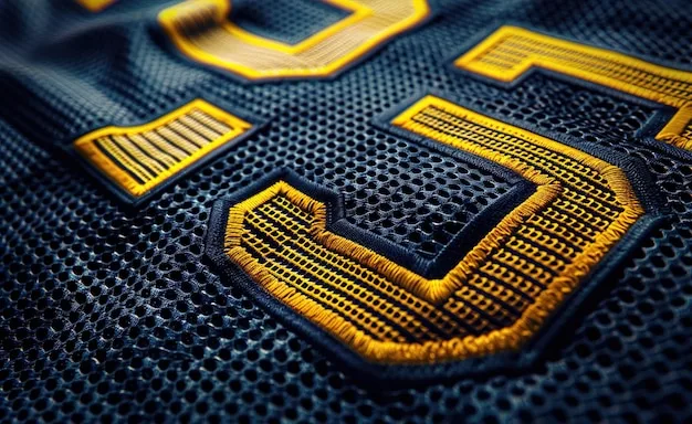 A close-up shot of a player's jersey with a prominent sponsor logo, highlighting the visibility and brand association achieved through MLS sponsorships.