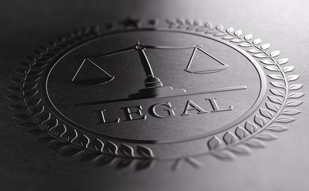 Close-up shot of the MLS Disciplinary Committee logo or emblem, with a gavel subtly positioned in the background to symbolize authority and decision-making. Clean, professional look.