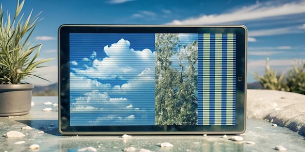 A split-screen image showing a side-by-side comparison of the user interfaces of different streaming services offering Premier League coverage, highlighting the differences in layout, features, and accessibility.