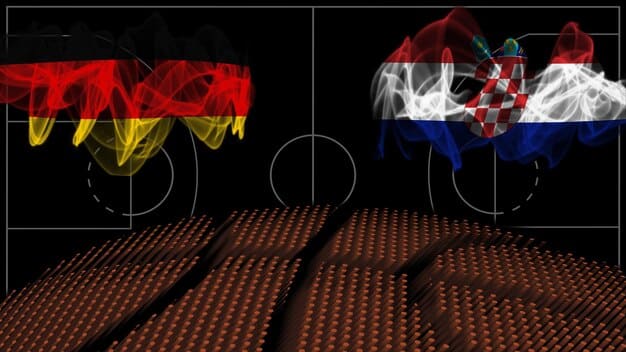 A split image comparing the flags and colors of two rival Premier League teams, highlighting the visual representation of the conflict and support.